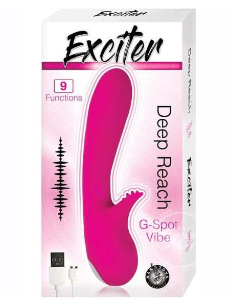 DEEP REACH G-SPOT RECHARGEABLE SILICONE  VIBERATOR