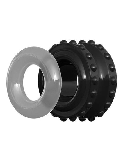 SIR RICHARD'S CONTROL PRO PERFORMANCE ADVANCED COCK RING BLACK/GRAY