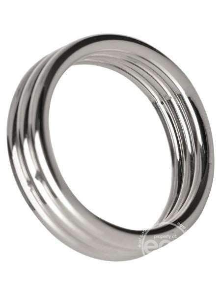 MASTER SERIES STAINLESS STEEL COCK RING ECHO-2.0 IN