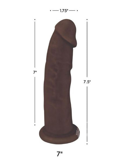 DUAL DENSITY SILICONE BENDABLE DONG 7 INCH