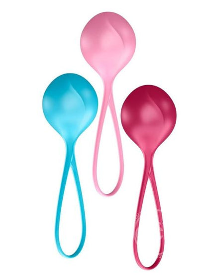 SATISFYER BALLS CO3 SINGLE SET OF 3 FEMALE STIMULATOR