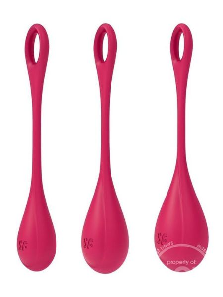 SATISFYER "YONI POWER 1" SILICONE BEN WA BALLS SET