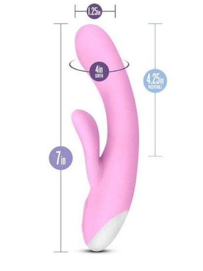 HOP LOLA RECHARGEABLE SILICONE RABIT VIBRATOR