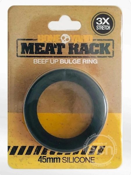 BONEYARD MEAT RACK BEEF UP BULGE 3X STRETCH SILICONE COCK RING