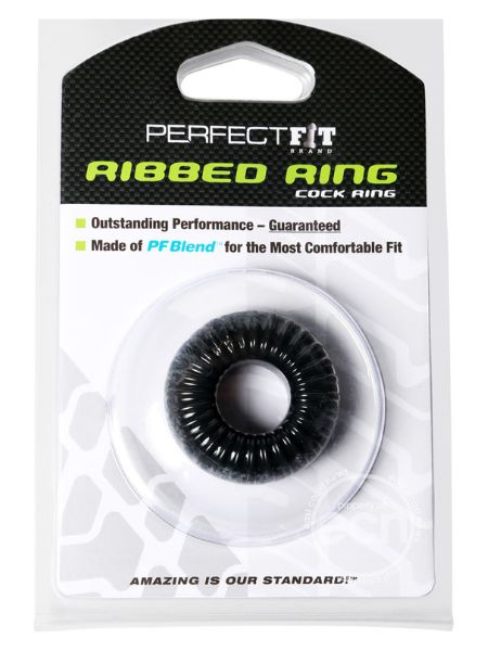 PERFECT FIT RIBBED RING COCK RING