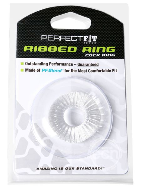 PERFECT FIT RIBBED RING COCK RING