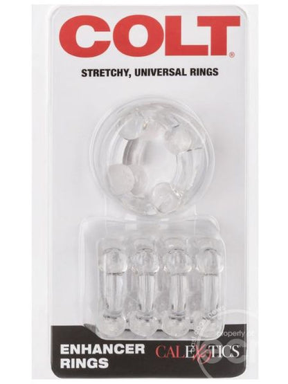 COLT ENHANCER  COCK RINGS - CLEAR