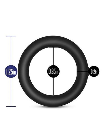 PERFORMANCE VS3 PURE PREMIUM SILICONE COCK RING ( 3 PCK )