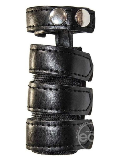 BALLGEAR COCK STRAP WITH SHEATH  BLACK/SILVER