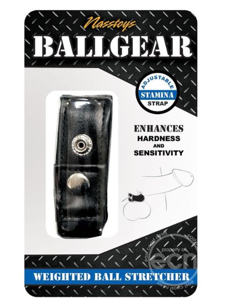 BALLGEAR IRON WEIGHTED BALL STRETCHER - BLACK