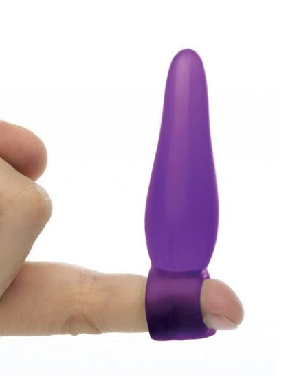 FANNY FIDDLERS 3 PIECE FINGER RIMMER SET + VIBRATING BULLET - PURPLE