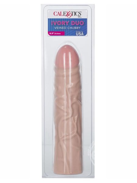 VEINED CHUBBY DILDO 8.5 INCH