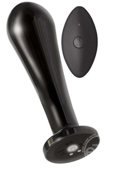 ASS-SATION REMOTE CONTROL VIBRATING METAL ANAL BULB