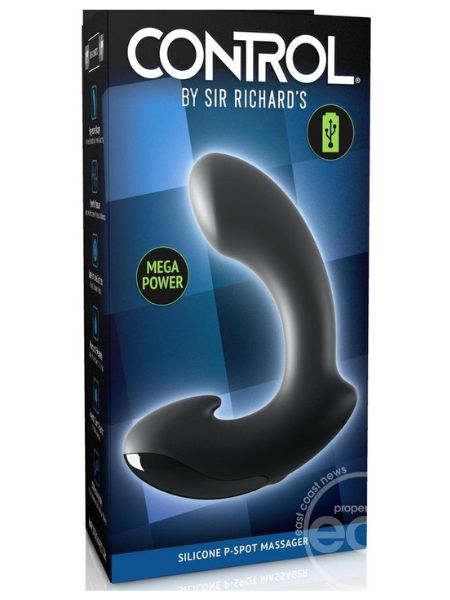 CONTROL SILICONE PROSTATE MASSAGER RECHARGEABLE VIBRATING