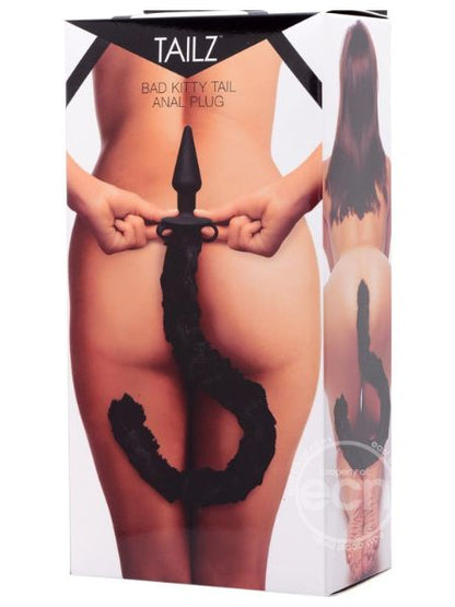 BAD KITTY SILICONE CAT TAIL ANAL PLUG