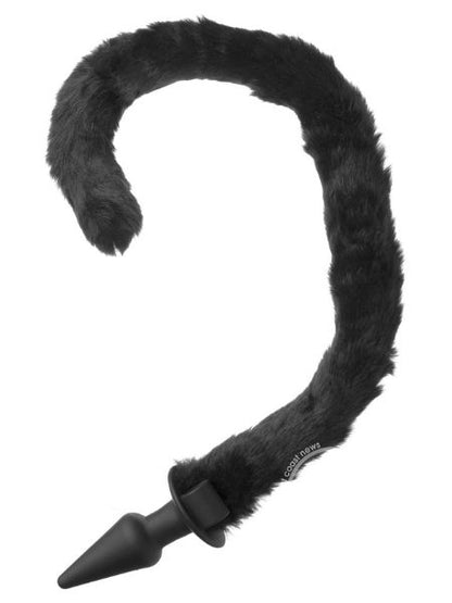 BAD KITTY SILICONE CAT TAIL ANAL PLUG