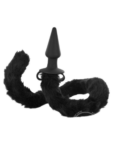 BAD KITTY SILICONE CAT TAIL ANAL PLUG