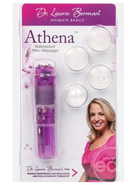 INTIMATE BASICS ATHENA MINI MASSAGER - PURPLE