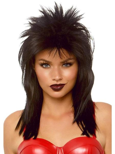 21" UNISEX ROCKSTAR WIG-BLACK