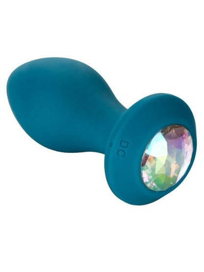 VIBRATING CRYSTAL PROBE SILICONE RECHARGEABLE BUTT PLUG