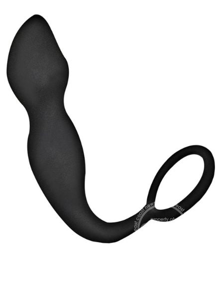 BUTT PLUG SILICONE COCK RING