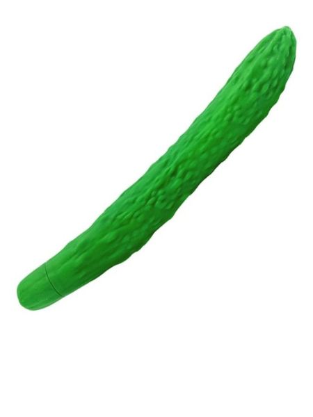 FEMALE MASTURBATOR FRESH VEGETABLE G SPOT CLITORIS STIMULATE VIBRATOR - CUCUMBER DILDO