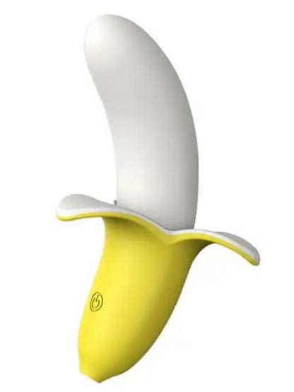 BANANA G - SPOT RECHARGEABLE VIBRATOR - YELLOW