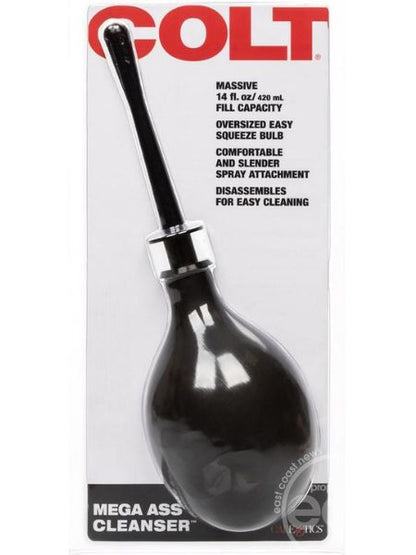 COLT MEGA ASS CLEANSER ANAL DOUCHE - BLACK