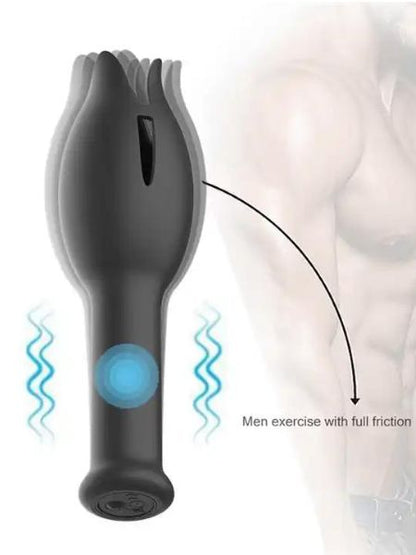 AUTOMATIC PENIS STIMULATE AND DELAY EJACULATION VIBRATOR