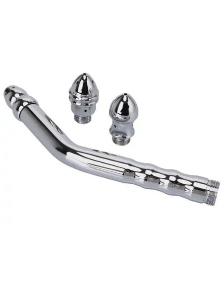 3 REMOVABLE NOZZELS HEADS VAGINAL CLEANING DOUCHE KITS