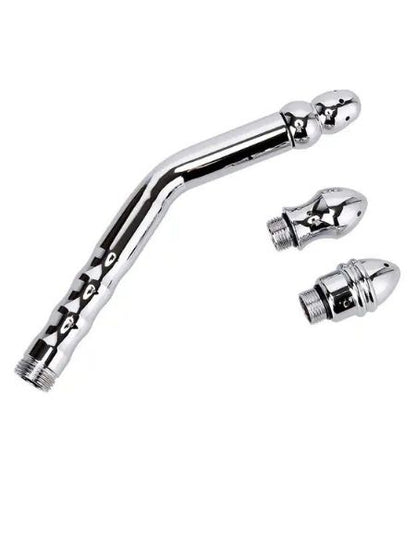 3 REMOVABLE NOZZELS HEADS VAGINAL CLEANING DOUCHE KITS
