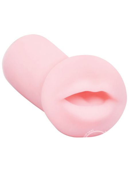 POCKET PINK MINI MOUTH MASTURBATOR - PINK