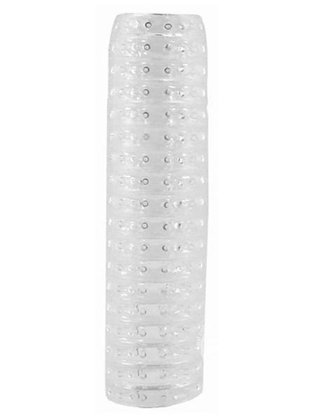 HAND JOB STROKER SLEEVE - CLEAR