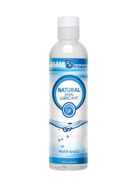 CLEAN STREAM NATURAL WATER BASED ANAL LUBRICANT 8 OZ