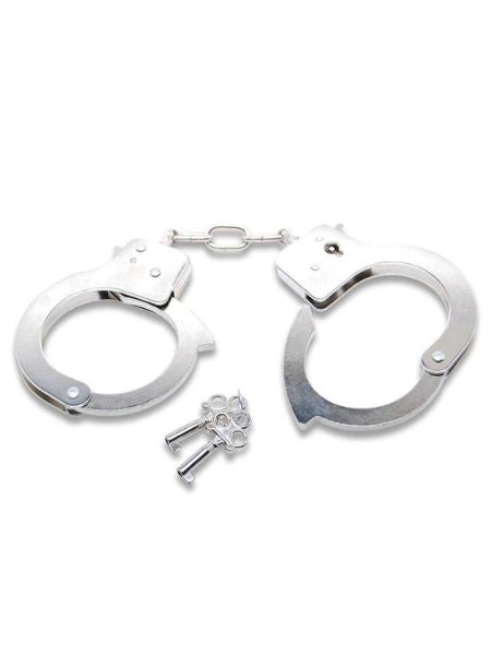 OFFICIAL QUICK RELEASE HANDCUFFS SILVER