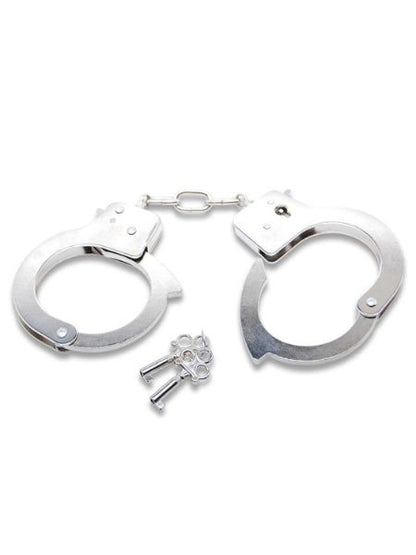 OFFICIAL QUICK RELEASE HANDCUFFS SILVER