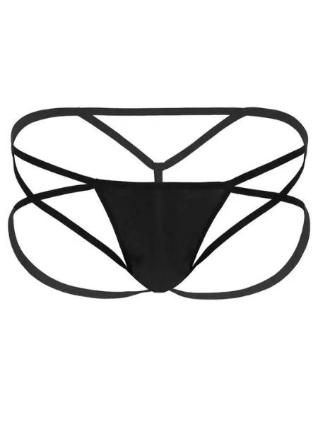 LOW-RISE STRAPPY OPEN BUTT CRISS-CROSSING G-STRING