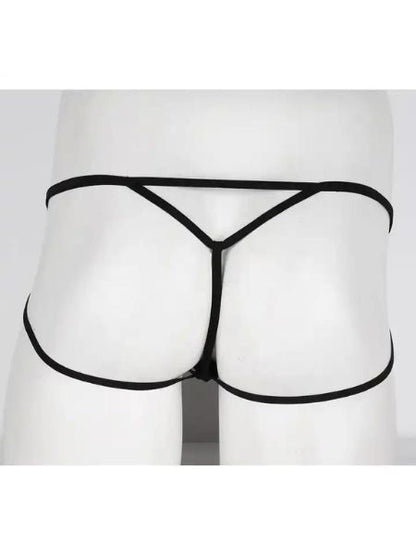 LOW-RISE STRAPPY OPEN BUTT CRISS-CROSSING G-STRING