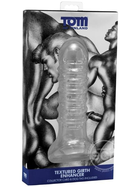 TEXTURED GIRTH ENHANCER - CLEAR