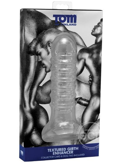 TEXTURED GIRTH ENHANCER - CLEAR