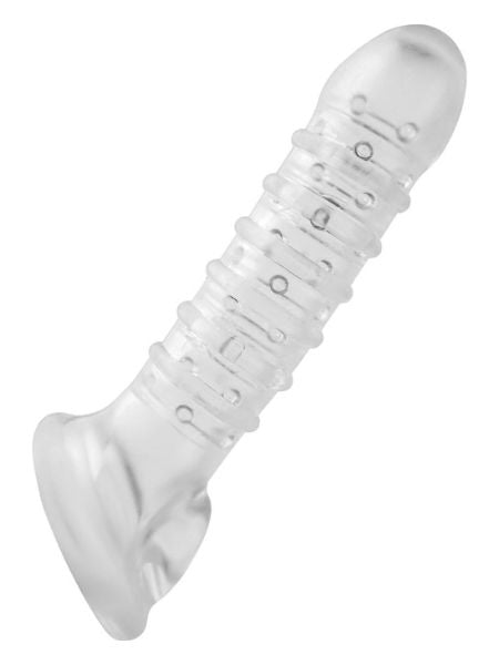 TEXTURED GIRTH ENHANCER - CLEAR