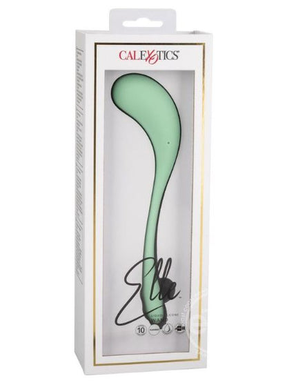 LIQUID SILICONE WAND RECHARGEABLE VIBRATOR - GREEN