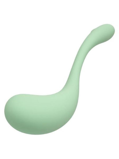 LIQUID SILICONE WAND RECHARGEABLE VIBRATOR - GREEN