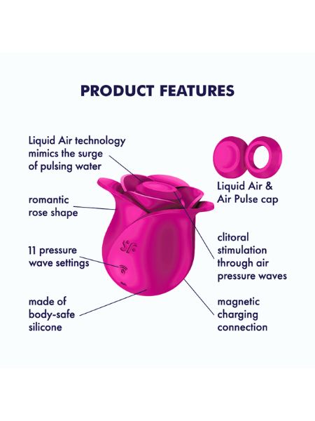 SATISFYER "PRO 2 MODERN BLOSSOM" LIQUID AIR TECHNOLOGY