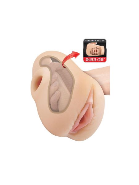 PUSSY POUNDER SQUEEZE STROKER VANILLA