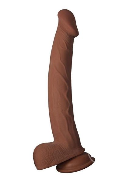 REALCOCKS DUAL LAYERED BENDABLE DILDO 11IN