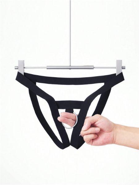 MEN'S BRIFS WITH WIDE ELASTIC AND METAL RING