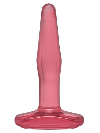 CRYSTAL JELLIES BUTT PLUG - SMALL - PINK