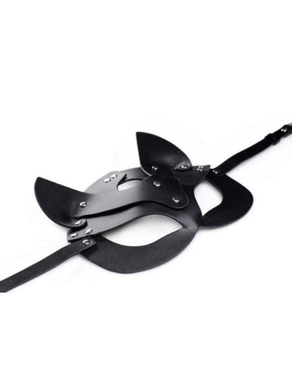 NAUGHTY KITTY MASK - BLACK