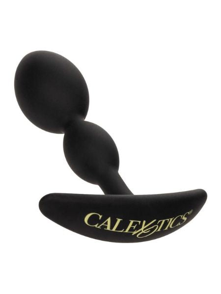 BONDLESS 2X TEARDROP SILICONE ANAL PLUG - BLACK